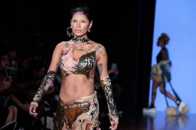 Sao Paulo Fashion Week Singer Pocah during the Dario Mittmann show at the 59th edition of Sao Paulo Fashion Week, held at Shopping JK Iguatemi, in the west zone of Sao Paulo. SoO PAULO SP BRAZIL Copyright: xCicaxNederx