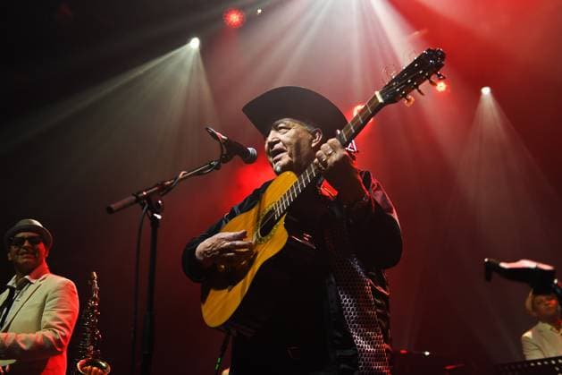 Eliades Ochoa performing at KOKO LONDON, ENGLAND - OCTOBER 29: Eliades Ochoa performing at KOKO on October 29, 2023 in London, England. CAP MAR MAR Great Britain Copyright: xMartinxHarris CapitalxPicturesx
