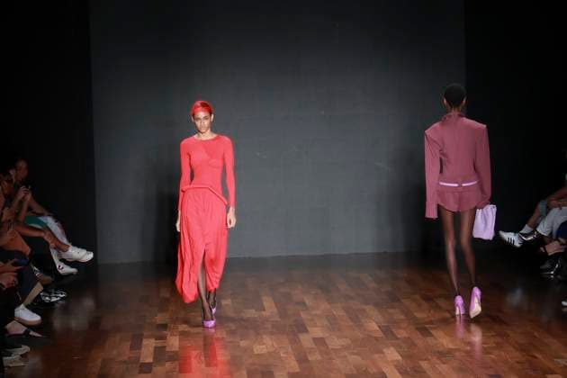 Sao Paulo Fashion Week N59 In Sao Paulo, Brazil, on April 9, 2025, a fashion show by designer Weider Silverio takes place at Sao Paulo Fashion Week N59 at JK Iguatemi in Vila Olimpia. Sao Paulo Sao Paulo Brasil  Copyright: xThenews2x originalFilename: thenews2-fashions250409_npfTc.jpg