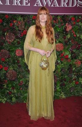 The Evening Standard Theatre Awards 2019 LONDON, ENGLAND - NOVEMBER 24: Florence Welch at the Evening Standard Theatre Awards 2019, London Coliseum, St Martin s Lane on Sunday 24 November 2019 in London, England, UK. CAP CAN CAN London UK Great Britain Copyright: xCanxNguyen CapitalxPicturesx