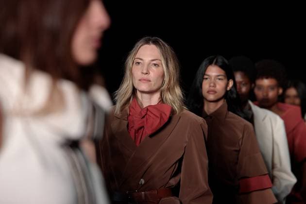 Model on the runway for Reptilia during the 59th edition of Sao Paulo Fashion Week, Model on the runway for Reptilia during the 59th edition of Sao Paulo Fashion Week, held at Shopping JK Iguatemi, in the west zone of Sao Paulo. SoO PAULO SP BRAZIL Copyright: xCicaxNederx