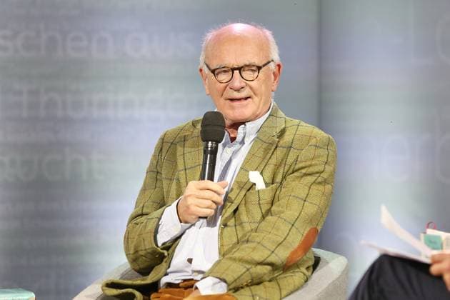 Leipzig, Sachsen, Deutschland, 30.03.2025: Messe: Leipziger Buchmesse: Martin Mosebach *** Leipzig, Saxony, Germany, 30 03 2025 Leipzig Book Fair Martin Mosebach Copyright: xdtsxNachrichtenagenturx dts_63903