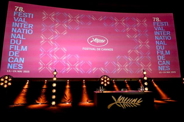 PressConference of the 78th Cannes International Film Festival Iris Knobloch Thierry Fremaux PressConference of the 78th Cannes International Film Festival 442802 2025 04 10 Paris France  Copyright: xSergexArnalx xStarfacex STAR_442802_002