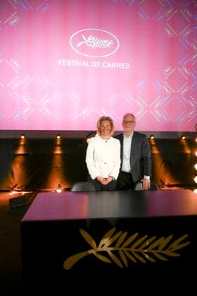 PressConference of the 78th Cannes International Film Festival Iris Knobloch Thierry Fremaux PressConference of the 78th Cannes International Film Festival 442802 2025 04 10 Paris France  Copyright: xSergexArnalx xStarfacex STAR_442802_017