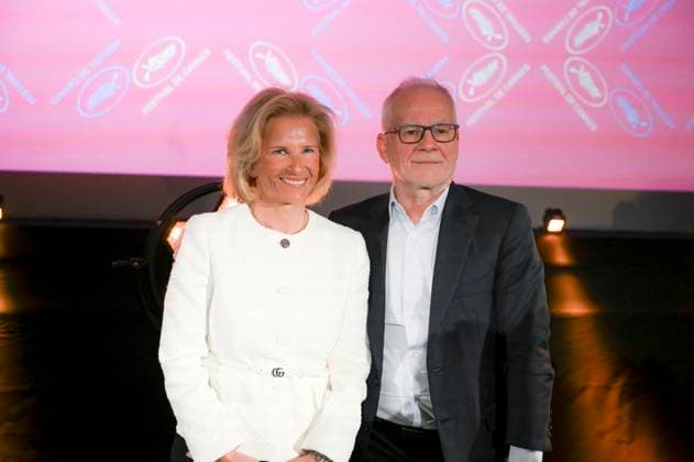PressConference of the 78th Cannes International Film Festival Iris Knobloch Thierry Fremaux PressConference of the 78th Cannes International Film Festival 442802 2025 04 10 Paris France  Copyright: xSergexArnalx xStarfacex STAR_442802_022