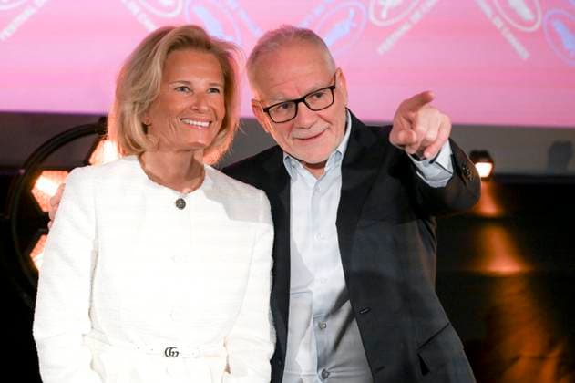 PressConference of the 78th Cannes International Film Festival Iris Knobloch Thierry Fremaux PressConference of the 78th Cannes International Film Festival 442802 2025 04 10 Paris France  Copyright: xSergexArnalx xStarfacex STAR_442802_025