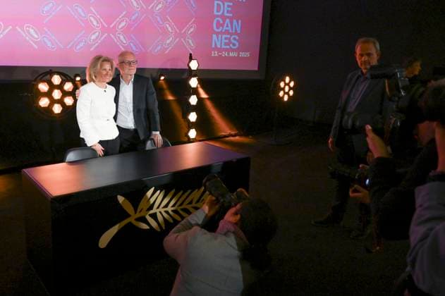 PressConference of the 78th Cannes International Film Festival Iris Knobloch Thierry Fremaux PressConference of the 78th Cannes International Film Festival 442802 2025 04 10 Paris France  Copyright: xSergexArnalx xStarfacex STAR_442802_029
