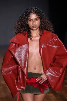 Dendezeiro brand fashion show at sao paulo fashion week n59 Sao paulo (sp), 10.04.2025 - fashion spfw n59 dendezeiro dendezeiro brand show at sao paulo fashion week n59, at jk iguatemi, in vila olimpia, this thursday, april 10, 2025. (Foto: Leco Viana Thenews2 imago images) Dendezeiro brand fashion show at sao paulo fashion week n59  Copyright: xLecoxVianax