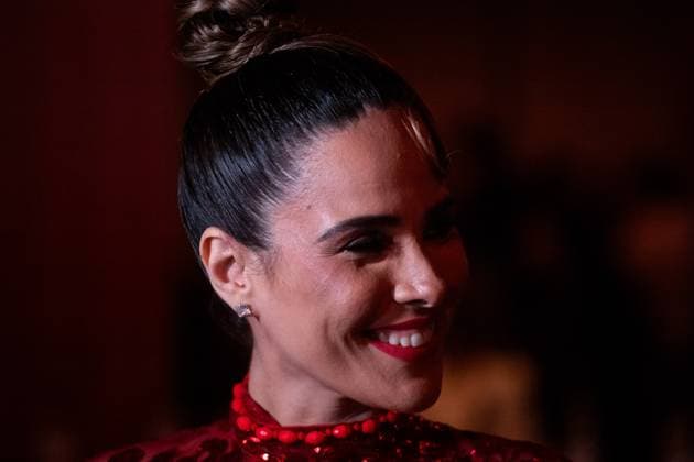 SÃO PAULO, SP - 10.04.2025: 59TH EDITION OF SÃO PAULO FASHION WEEK - Singer Wanessa Camargo attends the fashion show by designer Walério Araújo during the night of this Thursday (10) at SPFW N59, held at Shopping JK Iguatemi in São Paulo, SP. x2720158x  RodileixMorais