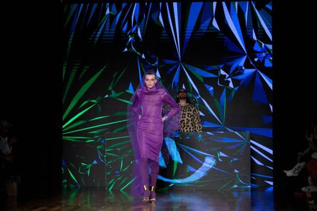 SÃO PAULO, SP - 10.04.2025: 59TH EDITION OF SÃO PAULO FASHION WEEK - Fashion show by designer Walério Araújo during the night of this Thursday (10) at SPFW N59, held at Shopping JK Iguatemi in São Paulo, SP. x2720160x  RodileixMorais