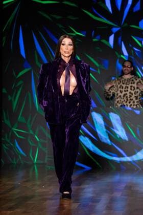 SÃO PAULO, SP - 10.04.2025: 59TH EDITION OF SÃO PAULO FASHION WEEK - Fashion show by designer Walério Araújo during the night of this Thursday (10) at SPFW N59, held at Shopping JK Iguatemi in São Paulo, SP. In the photo, presenter and influencer Maya Massafera. x2720163x  RodileixMorais