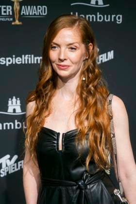 Pheline Roggan, actress on the red carpet at the 47 Jupiter Award ceremony at Altonaer Kaispeicher on 10 April 2025 in Hamburg Hamburg Germany