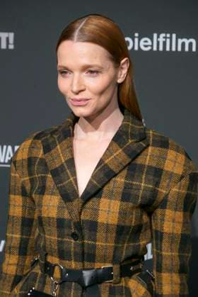 Karoline Herfurth, actress on the red carpet at the 47 Jupiter Award ceremony at Altonaer Kaispeicher on 10 April 2025 in Hamburg Hamburg Germany