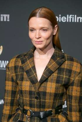 Karoline Herfurth, actress on the red carpet at the 47 Jupiter Award ceremony at Altonaer Kaispeicher on 10 April 2025 in Hamburg Hamburg Germany