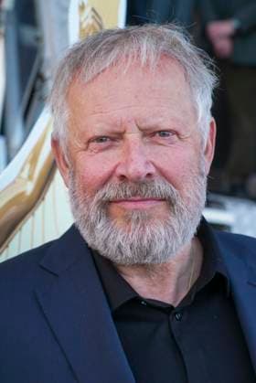 Axel Milberg Actor on the red carpet at the 47 Jupiter Award ceremony at the Altonaer Kaispeicher on 10 April 2025 in Hamburg Hamburg Germany