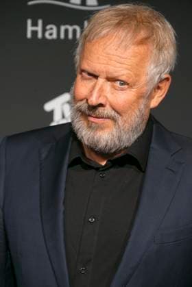 Axel Milberg Actor on the red carpet at the 47 Jupiter Award ceremony at the Altonaer Kaispeicher on 10 April 2025 in Hamburg Hamburg Germany