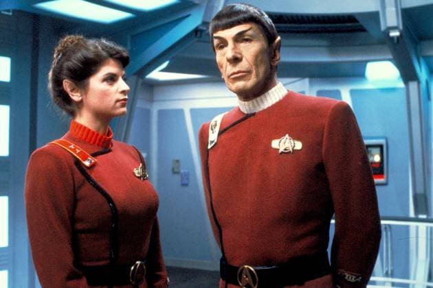Archivbilder der Woche KW16 Kirstie Alley dies at 71 Star Trek II: The Wrath of Khan (1982) Kirstie Alley, Leonard Nimoy - - - EDITORIAL USE ONLY Copyright: xCAP KFSx