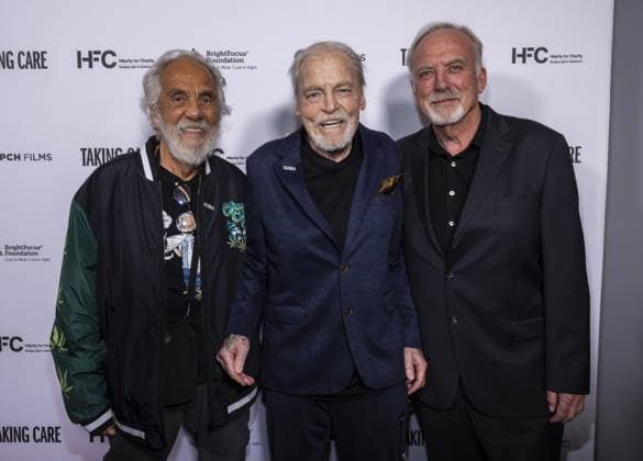 Arrivals for the Los Angeles premiere of Taking Care Featuring: Tommy Chong, Stacy Keach, James Keach Where: Los Angeles, California, United States When: 16 Apr 2025 Credit: Ryan Hartford INSTARimages.com EDITORIAL USE ONLY. NOT FOR USE BY NEWSPAPERS BASED IN THE UK. Copyright: xx instar54672023