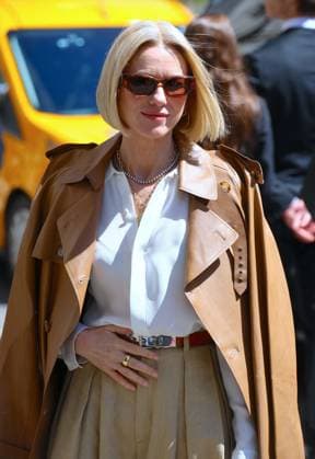 Celebs At Ralph Lauren - NYC Naomi Watts attends the Ralph Lauren fashion show in New York, NY on April 17, 2025. Photo by Dylan Travis ABACAPRESS.COM New York City NY United States  Copyright: xDylanxTravis ABACAx
