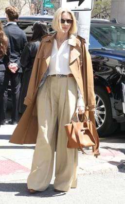 April 17, 2025 Naomi Watts attend Ralph Lauren Collection 2025 Fall Show at Jack Shainman Gallery in New York. April 17, 2025 Copyright: xRW Mediapunchx