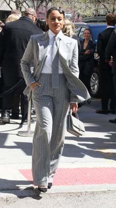 April 17, 2025 Ariana DeBose attend Ralph Lauren Collection 2025 Fall Show at Jack Shainman Gallery in New York. April 17, 2025 Copyright: xRW Mediapunchx