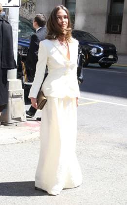 April 17, 2025 Sophia Roe attend Ralph Lauren Collection 2025 Fall Show at Jack Shainman Gallery in New York. April 17, 2025 Copyright: xRW Mediapunchx