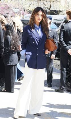 April 17, 2025 Eiza Gonzalez attend Ralph Lauren Collection 2025 Fall Show at Jack Shainman Gallery in New York. April 17, 2025 Copyright: xRW Mediapunchx
