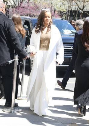 April 17, 2025 Audra Day attend Ralph Lauren Collection 2025 Fall Show at Jack Shainman Gallery in New York. April 17, 2025 Copyright: xRW Mediapunchx