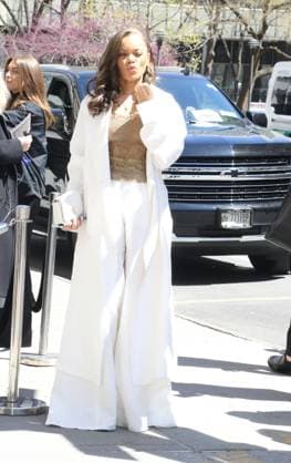 April 17, 2025 Audra Day attend Ralph Lauren Collection 2025 Fall Show at Jack Shainman Gallery in New York. April 17, 2025 Copyright: xRW Mediapunchx