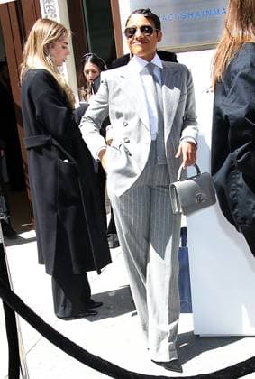 April 17, 2025 Ariana DeBose attend Ralph Lauren Collection 2025 Fall Show at Jack Shainman Gallery in New York. April 17, 2025 Copyright: xRW Mediapunchx