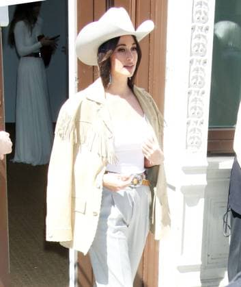 April 17, 2025 Kacey Musgraves attend Ralph Lauren Collection 2025 Fall Show at Jack Shainman Gallery in New York. April 17, 2025 Copyright: xRW Mediapunchx