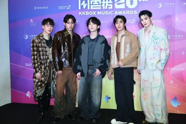 KKBOX Music Awards in Taipei TAIPEI, CHINA - APRIL 19, 2025 - A Glimpse of the KKBOX Music Awards in Taipei, China on April 19, 2025. Taipei Taiwan China  Copyright: xCFOTOx i1745137245431