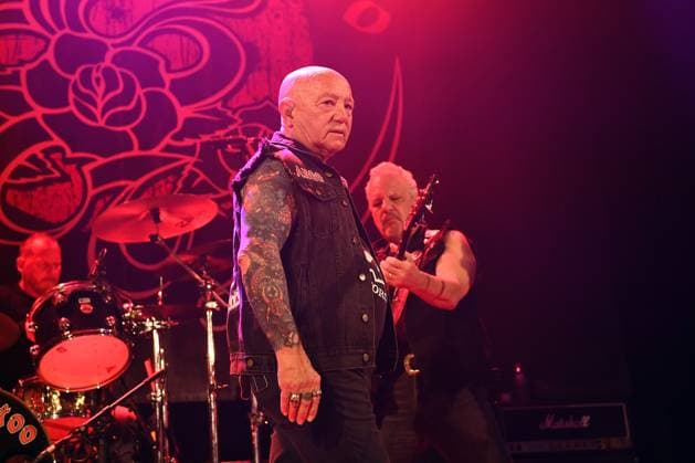 Rose Tattoo performing at Islington Assembly Hall, London LONDON, ENGLAND - JULY 25: Angry Anderson of ˜Rose Tattoo™ performing at Islington Assembly Hall, London on July 25, 2022. CAP MAR MAR Great Britain Copyright: xMartinxHarris CapitalxPicturesx