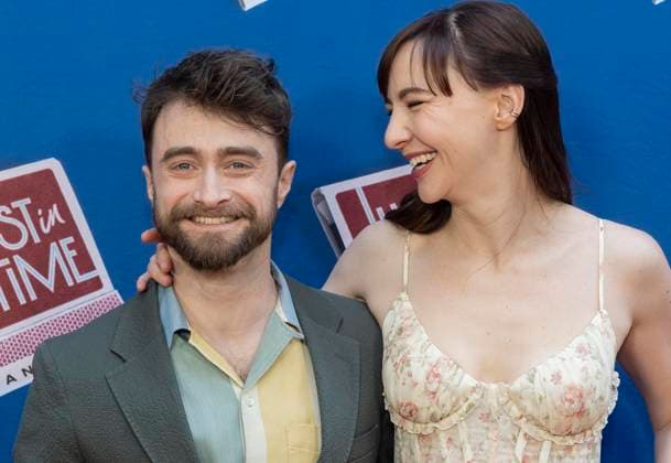 Bilder des Jahres 2025, Entertainment 04 April Entertainment Bilder des Tages April 23, 2025, New York, New York, USA: Daniel Racliffe and Erin Darke attend opening night on Broadway for musical Just in Time at Circle in the Square Theatre in New York on April 23, 2025 New York USA - ZUMAr339 20250423_znp_r339_057 Copyright: xLevxRadinx
