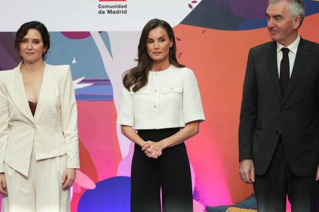 Queen Letizia during the presentation of the children s and young adult literature awards El Barco de Vapor and Gran Angular in Madrid, Madrid, April 24, 2025 Cordon Press 