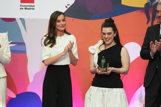Queen Letizia during the presentation of the children s and young adult literature awards El Barco de Vapor and Gran Angular in Madrid, Madrid, April 24, 2025 Cordon Press 