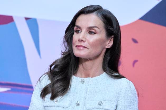 24-04-2025 Madrid Queen Letizia at the presentation of the 47th edition of the childrens and youth literature El Barco de Vapor and Gran Angular awards in Madrid. No Spain Â  Copyright: xPPEx
