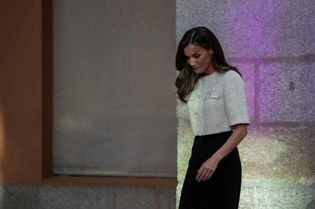 47th edition of the SM awards for children s and young adult literature El Barco de Vapor and Gran Angular at the Real Casa de Correos, in Madrid - 24 Apr 2025 Queen Letizia attends the presentation ceremony for the 47th edition of the SM Awards for Children s and Young Adult Literature El Barco de Vapor and Gran Angular, at the Real Casa de Correos in Madrid. Madrid Spain Copyright: xDavidxCanalesx xSOPAxImagesx DCReinaLeticiaSM250425-54