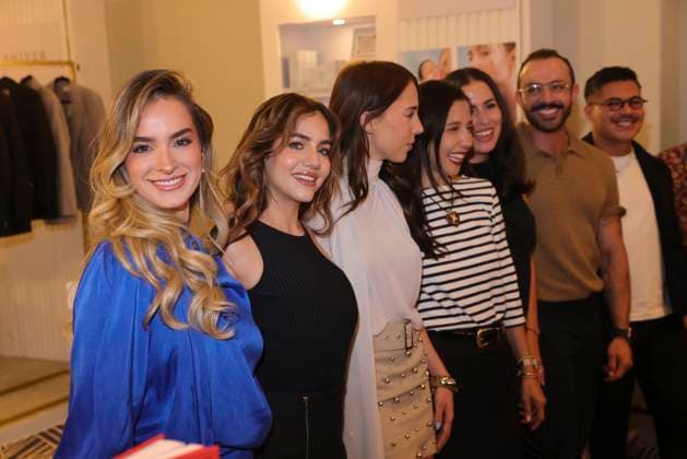 April 24, 2025, Mexico City, Ciudad de Mexico, Mexico: (L-R) Valeria Aguilar, Ela Velden, Majo Aguilar during the ribbon-cutting ceremony for Espacio Vogue Mo xico at Four Seasons Hotel. on April 24, 2025 in Mexico City, Mexico. Mexico City Mexico - ZUMAe321 20250424_zea_e321_007 Copyright: xYamakxPereax