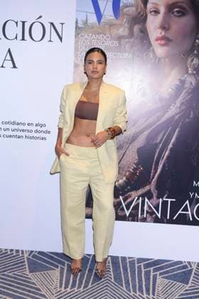 April 24, 2025, Mexico City, Ciudad de Mexico, Mexico: Yany Prado poses for photos during the opening ceremony for Espacio Vogue Mo xico at Four Seasons Hotel. on April 24, 2025 in Mexico City, Mexico. Mexico City Mexico - ZUMAe321 20250424_zea_e321_005 Copyright: xYamakxPereax