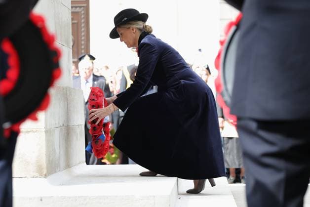 Bilder des Jahres 2025, Entertainment 04 April Entertainment Bilder des Tages . 25 04 2025. London, United Kingdom. Sophie, Duchess of Edinburgh, at a wreath laying ceremony to commemorate Anzac Day at The Cenotaph in London.  xStephenxLockx xi-Imagesx IIM-25899-0019