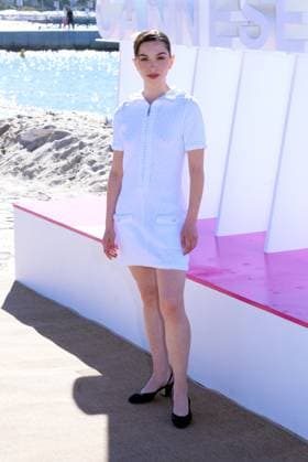Cannes - 8th Canneseries International Festival - Marie Colomb (Madame Figaro rising star award)  Copyright: xAlbertoxTerenghi Ipax xipa-agency.netx xAlbertoxTerenghix IPA_Agency_IPA56871791