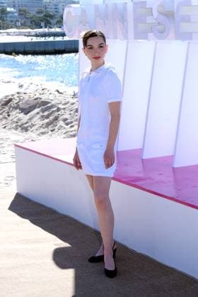 Cannes - 8th Canneseries International Festival - Marie Colomb (Madame Figaro rising star award)  Copyright: xAlbertoxTerenghi Ipax xipa-agency.netx xAlbertoxTerenghix IPA_Agency_IPA56871810
