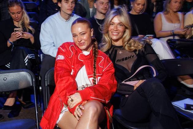 Fashion Show ABOUT YOU Fashionmania Leonie Kullik Leobalys and Swantje Paulina at the ABOUT YOU Fashionmania by AYFW at the Uber Eats Music Hall on 25 04 2025 in Berlin Copyright: xEventpressxKochanx