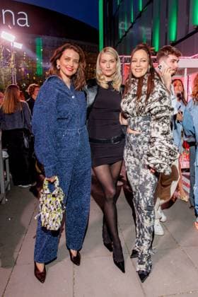 Fashion Show ABOUT YOU Fashionmania Eva Padberg, Lena Gercke and Jasmin Wagner at the ABOUT YOU Fashionmania by AYFW at the Uber Eats Music Hall on 25 April 2025 in Berlin Copyright: xEventpressxKochanx