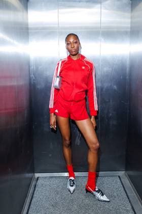 Fashion Show ABOUT YOU Fashionmania Toni Dreher Adenuga at the ABOUT YOU Fashionmania by AYFW at the Uber Eats Music Hall on 25 04 2025 in Berlin Copyright: xEventpressxKochanx