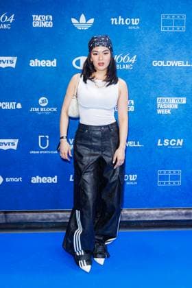 Fashion Show ABOUT YOU Fashionmania Linh Tran at the ABOUT YOU Fashionmania by AYFW at the Uber Eats Music Hall on 25 04 2025 in Berlin Copyright: xEventpressxKochanx