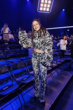 Fashion Show ABOUT YOU Fashionmania Jasmin Wagner at the ABOUT YOU Fashionmania by AYFW at the Uber Eats Music Hall on 25 04 2025 in Berlin Copyright: xEventpressxKochanx