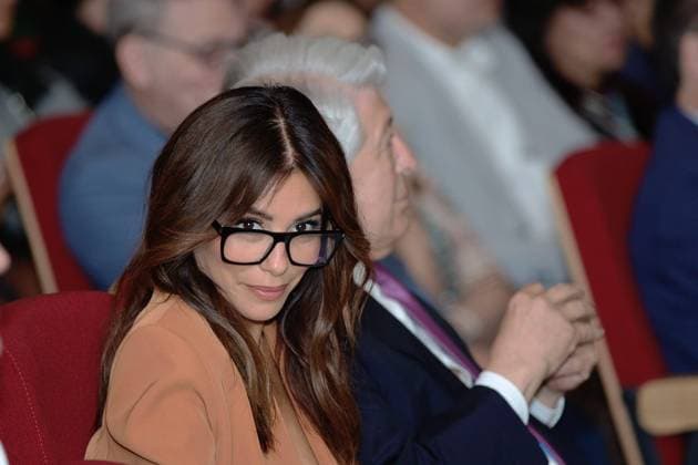 Actress Eva Longoria attending Honorifc Platino awards event in Madrid on Saturday, 26 April 2025. Cordon Press 