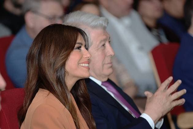 Actress Eva Longoria attending Honorifc Platino awards event in Madrid on Saturday, 26 April 2025. Cordon Press 